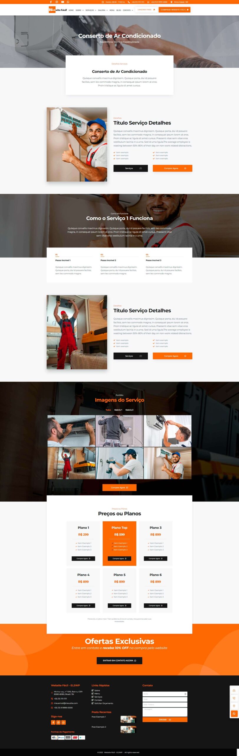 Detalhes – Website Facil – ELSWP